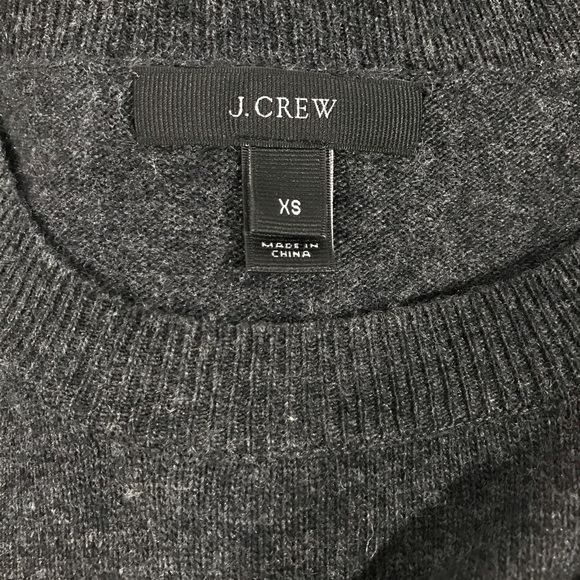 J.Crew French Bulldog Sweater Like New Grey XSmall - Picture 6 of 11